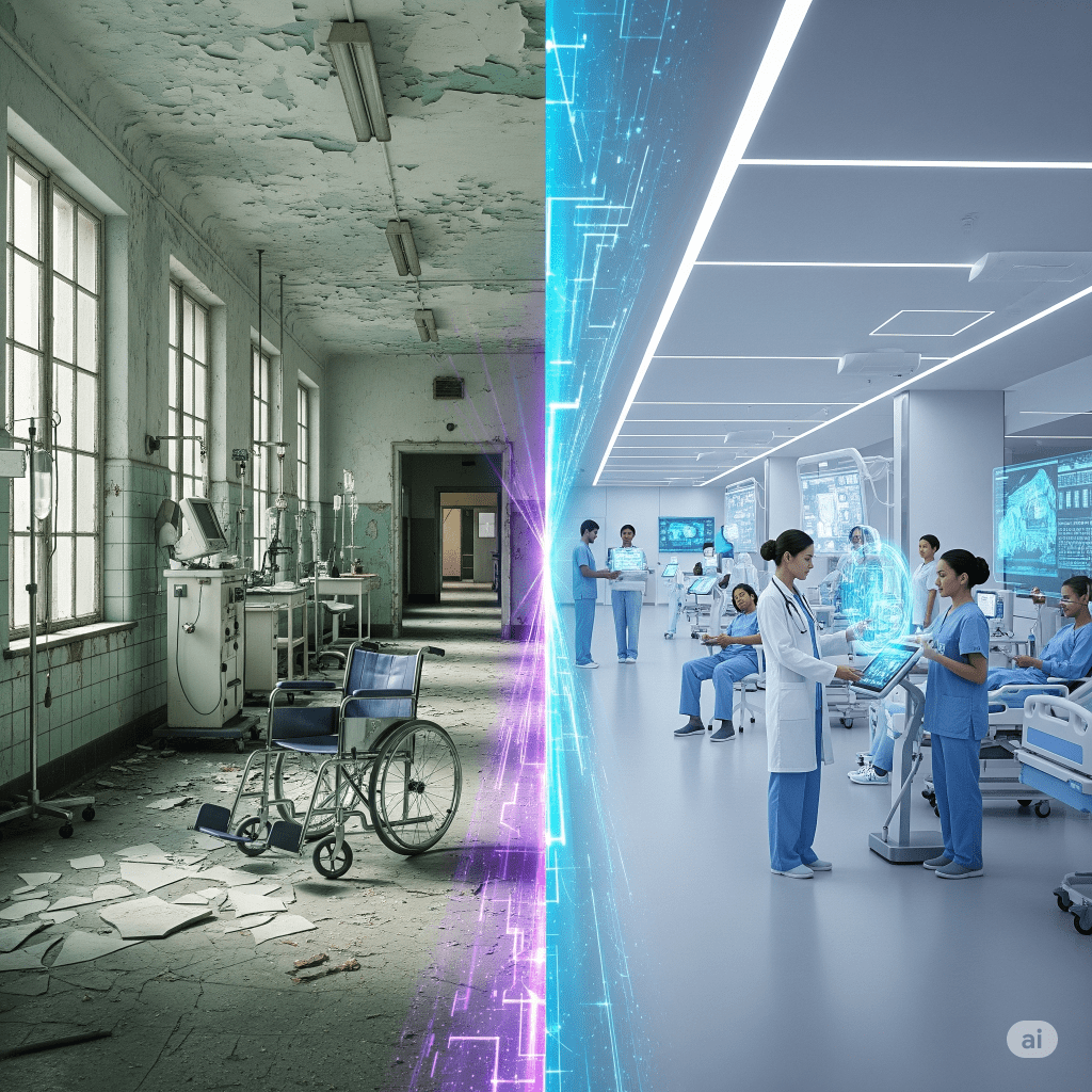 Von PDF zum digitalen Zwilling: Wie wir einem Schweizer Spital halfen, sein Facility Management zukunftssicher zu&nbsp;machen